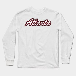 Football Fan of Atlanta Long Sleeve T-Shirt